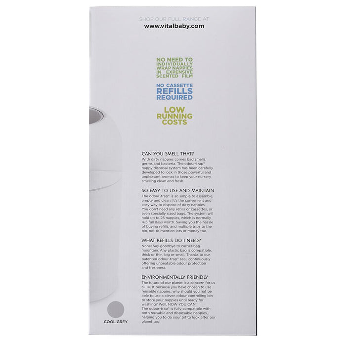 HYGIENE odour-trap™ nappy disposal system