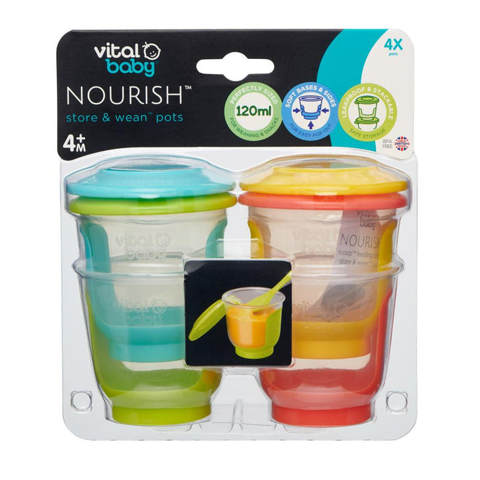NOURISH store & wean™  pots