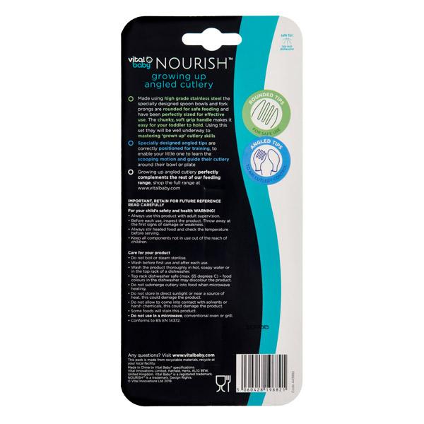 NOURISH growing up angled cutlery