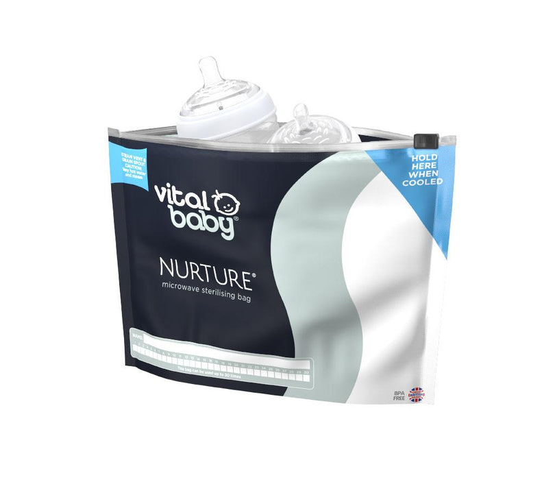 NURTURE microwave sterilising bags